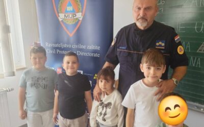 Učenici Područne škole u Rušanima učili kako postupiti u kriznim situacijama